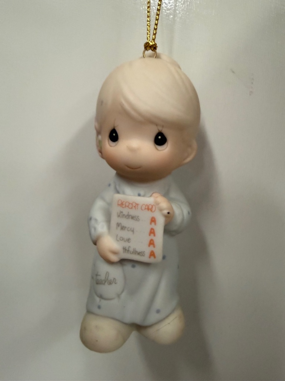 Precious Moments- Report Card Ornament- EJ644
